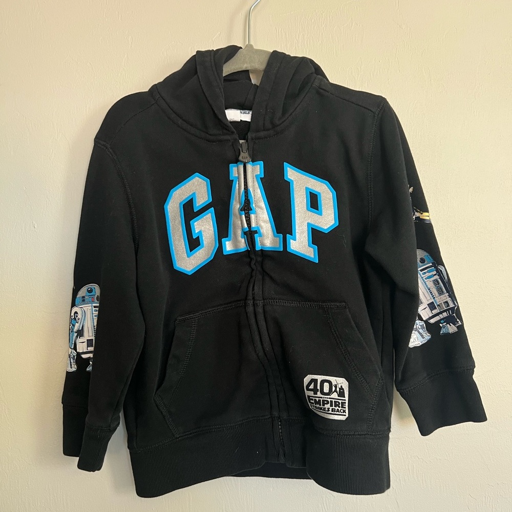 Gap Kids Empire Strikes Back Star Wars Hoodie Toddler Boys Size 3T